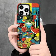 Fundas para teléfono con diseño de limón y orificios grandes. Compatibles con phone 16 Pro, 15 Pro, 14, 14 Plus, 14 Pro, 13, 13 Pro, 12 Pro y 11/11 Pro. Regalos para cumpleaños y celebraciones. - Blanco - Ver 5