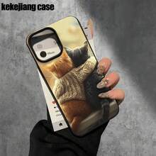 Fundas y carcasas protectoras con diseño de gatos bajo el sol y orificios grandes. Compatibles con phone 16 Pro Max, 16, 15 Pro, 14, 14 Plus/14 Pro Max, 13, 13 Pro, 12 Pro, 11/11 Pro. Regalos para cumpleaños y fiestas - Blanco - Ver 4