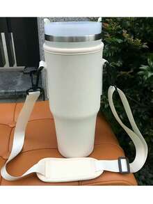 1Pc 40oz Tumbler Case, Compatible With Stanley,Cup Cover/Storage/Organization, Diving Material Cup Cover, Car Handle Cup Protective Cover, Diagonal Strap Adjustable Strap, Suitable For Outdoor Travel, Fitness, Daily Use. Outdoor Travel, Fitness, Daily Use,Mother's Day, Birthday Gift - Multicolor - View 15