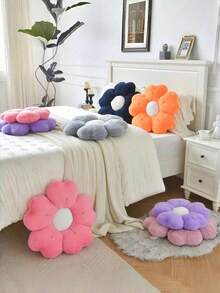 Flower Pillow, Flower Shaped Pillow Decorative Throw Pillows Bed Couch, Cute Daisy Pillow Dorm Decor Floor Seating Cushion, Spring, Easter Gifts Family And Friends