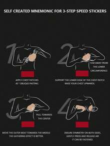 4 peças/Conjunto (2 Preto + 2 Cor da Pele) Sutiã Adesivo Sem Alça Silicone Sem Costas Push Up, Realçador de Decote Invisível para Mulheres, Pétalas de Sutiã Adesivas Respiráveis para Vestidos Decote V Profundo e Looks Sem Costas - Multicolorido - Visão 10