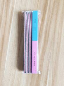 50套黑色指甲锉，直型美甲打磨条，高品质不掉毛美甲打磨条 - 黑色 - 查看 18