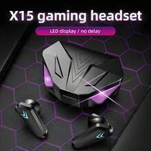 Listen To Victory! New Wireless Earphones For Gaming And Esports In 2024, Professional Noise Cancellation, Compatible With IOS/Android, High Quality With Zero Latency, Providing Ultimate Gaming Sound Effects Anytime, Anywhere! - 黑色 - 查看 1