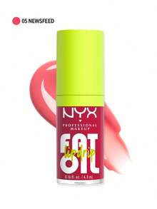 NYX Fat Oil Lip Drip 05 Newsfeed 0.16oz/4.8ml 彩妆唇彩唇彩暖色中性色调高光保湿配方不粘腻完美适合日常魅力女友妻子母亲朋友生日毕业派对旅行露营户外学校校园旅行节日周年纪念秋季万圣节秋季造型 - 05 Newsfeed - 查看 2