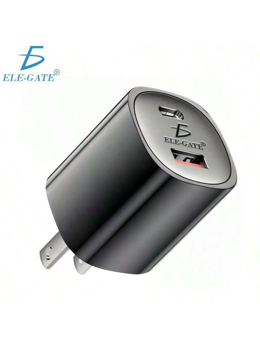 Cargador doble  USB-A USB-C