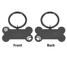 1 pezzo Targhetta personalizzata per cani, targhetta identificativa personalizzata per collare per animali domestici, targhetta di identità per animali domestici incisa, targhetta identificativa per animali domestici con testo personalizzabile, targhetta esclusiva per animali domestici unica, targhetta identificativa per collare per animali domestici con testo romantico personalizzabile, targhetta identificativa personalizzata per animali domestici, targhetta con testo personalizzabile per animali domestici