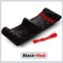 1 件防滑手工缝制汽车方向盘套，DIY 绒面革方向盘套，带回归标志，吸汗，手工制作的汽车配件，舒适且具有保护作用，适用于大多数车型 - 均碼 - 查看 9