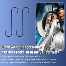 Outil universel 4-en-1 pour compresseur de piston d'étrier de frein à disque, outil d'expanseur d'étrier de frein, écarteur de piston à cliquet pour la réparation et l'installation des freins automobiles, bleu