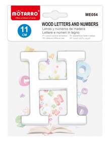 Wooden Letters / Wooden Letters / Decoration / Decorations / White Wood / 11 Cm / Home & Special Occasions / Wooden Letters - White - View 5
