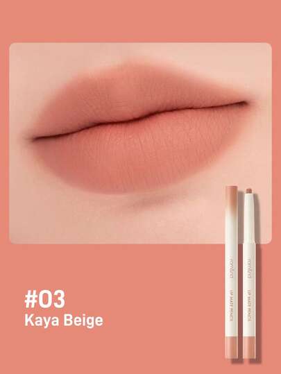  Rom&Nd Lip Liner Draws The Lip Shape And Molds The Lips. Lip Liner Pen For Women Creates A Three-Dimensional Lip Shape That Is Not Prone To Smudging. Korean Makeup.