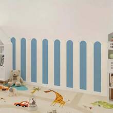 6pcs Soft Self-Adhesive Wall Stickers, Modern Minimalist 3D Wall Padding, Peel-And-Stick Removable And Interchangeable, Designed To Prevent Bumps And Cover Unsightly Walls, Perfect For Wall Decor, Room Decor, Home Decor, Bedroom Accessories And Home Accessories