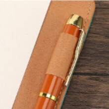 1 pièce Carnet de notes vintage avec serrure à mot de passe et design de boussole en feuille d'or