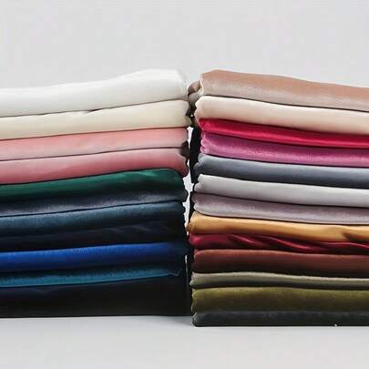 Treasure-Grade Solid Color Velvet Fabric! High Elasticity And Smoothness, Polyester Shining Fabric, DIY Autumn And Winter Cheongsam, Hair Accessories, Wedding Venue Decoration, Thickened Korean Velvet Fabric, DIY Sofa Cushion, Curtains, Tablecloth, It Creates A High-End Atmosphere With Its Solid Color And Golden Thread Velvet Fabric, High Elasticity And Thickened, From Cheongsam To Hair Accessories, Unlocking Your DIY New Fun