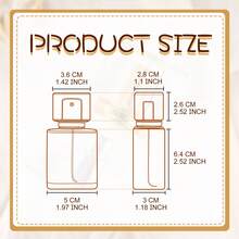 Customized Bridesmaid Perfume Bottle, Personalized Empty Perfume Bottle, Bridal Party Gift, Bridesmaid Proposal, Luxury Bridesmaid Gift - 50ml - View 6