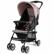 Foldable Lightweight Baby Stroller Travel Pushchair 0-36 Months Age Group 13 Lbs Coffee - 咖啡棕 - 查看 1
