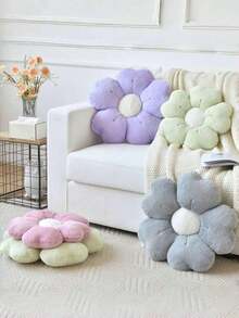 Flower Pillow, Flower Shaped Pillow Decorative Throw Pillows Bed Couch, Cute Daisy Pillow Dorm Decor Floor Seating Cushion, Spring, Easter Gifts Family And Friends