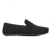 Men's Drive Moccasin Comfortable For Work Wedding Outings - 黑色 - 查看 4