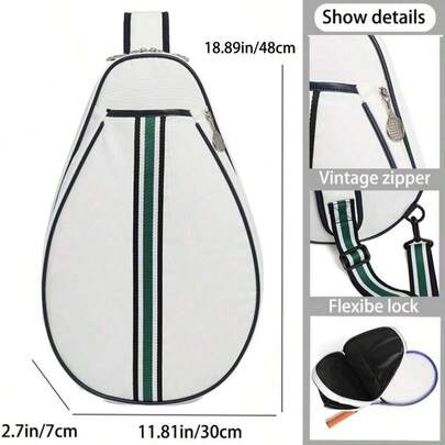 2025 New High-Quality Tennis Bag, Badminton Racket Bag, Outdoor Sports Fitness Portable Shoulder Tote Bag For Men & Women