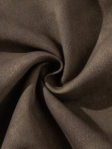 معطف مبطن بالفليس مصبوغ بطريقة التعتيق للرجال، خريف وشتاء