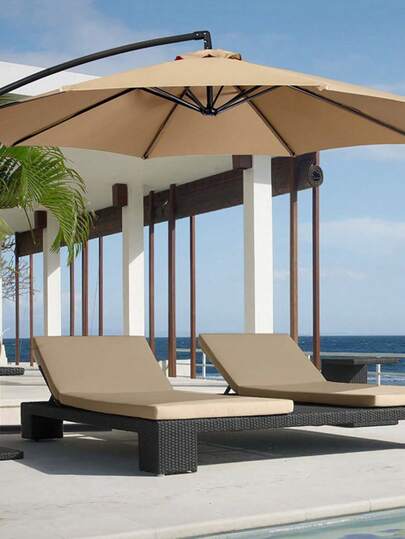 Ersatz-Sonnenschirmbezug aus Polyester, regendicht für Terrasse