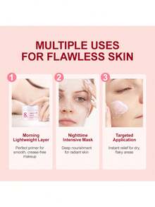 AuQuest Sakura Glow Moisturizing Face Cream - Hydrates, Softens, And Brightens Skin Complexion, Wholesale - 50g - View 4