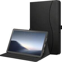 For Galaxy Tab A9 Plus 11 Inch Case 2023, Premium Leather Business Folio Stand Cover With Hand Strap For Galaxy Tab A9+ 11'' 2023 Model (X210/X216/X218) - Auto Wake/Sleep,Compatibility - Specifically Designed For The Galaxy Tab A9 Plus / A9 + 11 Inch 2023 Released Tablet(Model Number: X210/X216/X218). Not Compatible With Any Other Tablet Model