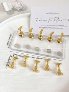 Soporte para práctica de arte de uñas con punta larga de acrílico y cristales, decoración de uñas vintage de flores de resina y cristal, uso en casa y salón, adecuado para madres, hermanas, esposas, amantes, bodas