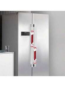 1 件装节日圣诞烤箱和冰箱把手套，时尚个性化烤箱把手套，完美适用于节日家居装饰、圣诞装饰、圣诞礼物、春节礼物、家居圣诞装饰、圣诞节