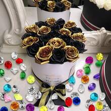 20 szt. diamentów akrylowych, 20 mm, diamenty dekoracyjne, akrylowe kamienie szlachetne, sztuczne kamienie szlachetne do wypełniaczy wazonów, wazony ślubne, dekoracja stołu, impreza