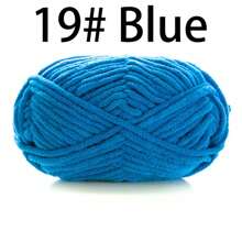 EDCUEBE7 1/2pcs Velvet Soft Yarn, 50g/Pc, 60m/Pc, Handmade DIY Knitting Medium Chunky Yarn Popsicle Yarn, Bulky Polyester Soft Knitting Yarn, Suitable For DIY Crafts, Suitable For Knitting And Crocheting Scarves, Hats, Shoes, Bags, Cushions, Dolls, Blankets, Slippers, Handicraft Crochet Projects