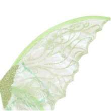 1 pieza Alas de hada de organza con brillo, nuevas alas de mariposa impresas, alas de hada para festival, accesorio de disfraz de carnaval, alas de mariposa brillantes para disfraz de boda, alas de ángel para mujer, accesorio de disfraz de carnaval, alas de mariposa brillantes, alas de hada, regalo de cumpleaños, Halloween