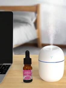 2pcs/Set White Portable Y-Shaped Aroma Diffuser Humidifier Sprayer, (Aromatherapy Diffuser+Aromatherapy Oil), 220ml USB 10ML Various Fragrances Aromatherapy Oil,Suitable For Indoor,Home, Hotel, Bathroom Deodorization, Scenting, Air Fresher With Long-Lasting Fragrance,Jasmine/Lavender Aromatherapy Oil