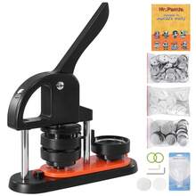 Button Maker Machine, 2.28 Inch/58mm Pin Maker, Installation-Free Badge Punch Press Kit, Children DIY Gifts Button Making Supplies With 500pcs Button Parts, Circle Cutter, Magic Book - Multicolor - View 8
