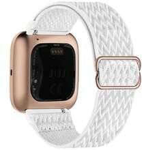 尼龙腕带兼容 Fitbit Versa/Versa 2/Versa Lite/Versa SE 腕带，男女款，弹性运动替换带，尼龙腕带兼容 Fitbit Versa 3/4 腕带/Fitbit Sense，男女款尼龙替换腕带，运动表带 - Fitbit versa 2 - 查看 9