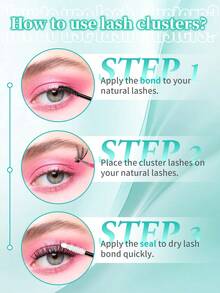 288/60 CÁI D Curl Cụm Lông Mi Riêng Lash Fluffy 80D + 100D Mắt Mèo Trái Phải Cho Cặp Cụm Đơn DIY Mi Cụm Dày Hơn & Tự Nhiên & Dày Đặc & Lâu Trôi & Không Thấm Nước Bộ Nối Mi Giả Có Thể Tái Sử Dụng Cho Người Mới Bắt Đầu Sử Dụng Tại Nhà & Cuộc Sống Hàng Ngày & Tiệc Tùng & Du Lịch & Lễ Hội Âm Nhạc Cụm Lông Mi, Cụm Lông Mi, Lông Mi Riêng Lẻ, Lông Mi, Lông Mi Giả - D - Xem 5