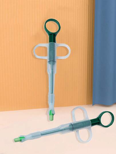 1/2Pcs Advanced Dispenser - Dual-Action For Wet/Dog Food & Cat Medication, Ergo Grip With Soft-Tip Pusher, Dishwasher- Hygienic Design, Stress-Free Feeding Solution