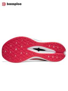 baasploa 女士跑步鞋，碳板缓震，耐用，专业轻便跑步鞋，女士户外网面跑步训练鞋，适合跑步锻炼和户外运动 - 白色 - 查看 7