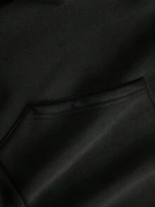 Men's Passenger Clothing Graphic Hooded Sweatshirt - Brown With Brown/Beige Mountain & Airplane Print, Kangaroo Pocket, Drawstring Hood, Casual Pullover Sweater For Travel & Casual Attire, All-Season Comfort, Machine Washable (Passenger-Themed Design) - Relaxed Fit, Front Pocket, Stylish Men's Fashion, All-Season Wear, Passenger Clothing Branding, Versatile Casual Wear, Travel Hoodie - màu đen - Xem 3