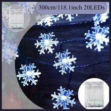 أضواء الجنية على شكل ثلج LED - ديكورات ثلجية معلقة، أضواء حفلة الشتاء لشجرة عيد الميلاد، المنزل، النافذة - هدية عطلة مثالية، ديكور منزلي احتفالي، إضاءة احتفالية، ديكور الغرفة، ديكورات هالوين، ديكورات عيد الميلاد ديكور عيد الميلاد XMAS ديكور شجرة عيد الميلاد هدية ديكور حفل زفاف ديكور المنزل ديكور الخريف ديكور عيد الميلاد ديكورات الحفلات لوازم الحفلات الداخلية عطلة احتفالية ديكور هالوين ديكور الحائط زينة هالوين