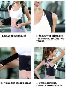 Adjustable Posture Corrector Belt, Core Alignment Training Band For Men And Women, Provides Lower Back Support