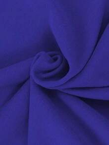 Felpa con stampa di lettere in stile Y2K carina per donna - manica lunga con tasche, casual streetwear, nuovo arrivo autunno 2026 - Blu - Visualizzare 8
