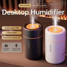 AOYI Humidifier-Portable, Colorful, Suitable For Bedrooms And Offices- Silent Operation, USB Power Supply