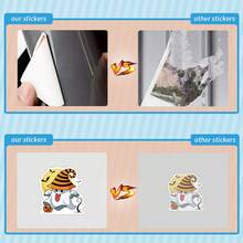 60 Peças Adesivos Vintage de Halloween, Adesivos Impermeáveis de Vinil para Scrapbooks, Diários, Laptops, Para-choques, Skates, Garrafas de Água, Computadores, Adesivos de Celular, Suprimentos para Festa de Halloween