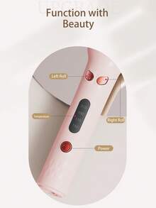 Automatic Curling Iron, Hair Curler Wand Rotating, 4 Adjustable Temperature Levels, Fast Self Spinning Styling, Quick Heating, 28mm Large Wave Curls Suitable For Slouchy People, Easy To Use - US A Type Plug(110-127V) - View 7