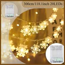 أضواء الجنية على شكل ثلج LED - ديكورات ثلجية معلقة، أضواء حفلة الشتاء لشجرة عيد الميلاد، المنزل، النافذة - هدية عطلة مثالية، ديكور منزلي احتفالي، إضاءة احتفالية، ديكور الغرفة، ديكورات هالوين، ديكورات عيد الميلاد ديكور عيد الميلاد XMAS ديكور شجرة عيد الميلاد هدية ديكور حفل زفاف ديكور المنزل ديكور الخريف ديكور عيد الميلاد ديكورات الحفلات لوازم الحفلات الداخلية عطلة احتفالية ديكور هالوين ديكور الحائط زينة هالوين