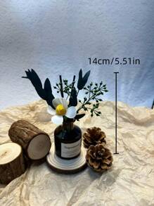 1 件 50 毫升无焰精油扩散器，清新空气香氛，适用于卧室、客厅、浴室