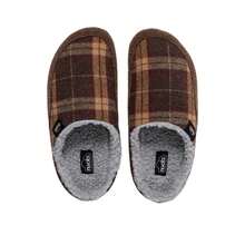 Nuvola House Slippers Rubber Sole Nessy Clog - Brown - View 6