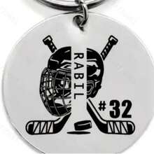 1pc Stainless Steel Inspirational Saying Keychain For Women, Classic Engraved Text, Round Shaped Keyring With Clasp, Ideal Gift For Boyfriend/Husband Car Accessories Cute Goth Y2k