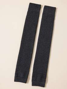 Épais Jambières Doublées de Polaire Montant Jusqu'aux Genoux, Jambières Chaudes, Protège-Genoux, Convient pour l'Automne/l'Hiver