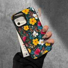 Exhibimos fundas y carcasas protectoras para teléfonos con diseños florales, orificios grandes y efecto imitación. Compatibles con phone 16 Pro, 16, 15 Pro, 14, 14 Plus, 14 Pro, 13, 13 Pro, 12 Pro y 11/11 Pro. Ideales para cumpleaños y celebraciones. - Blanco - Ver 8